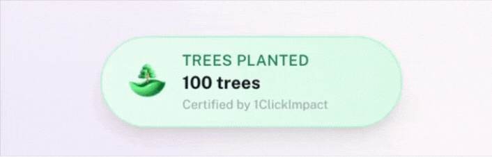 Climate Badge preview